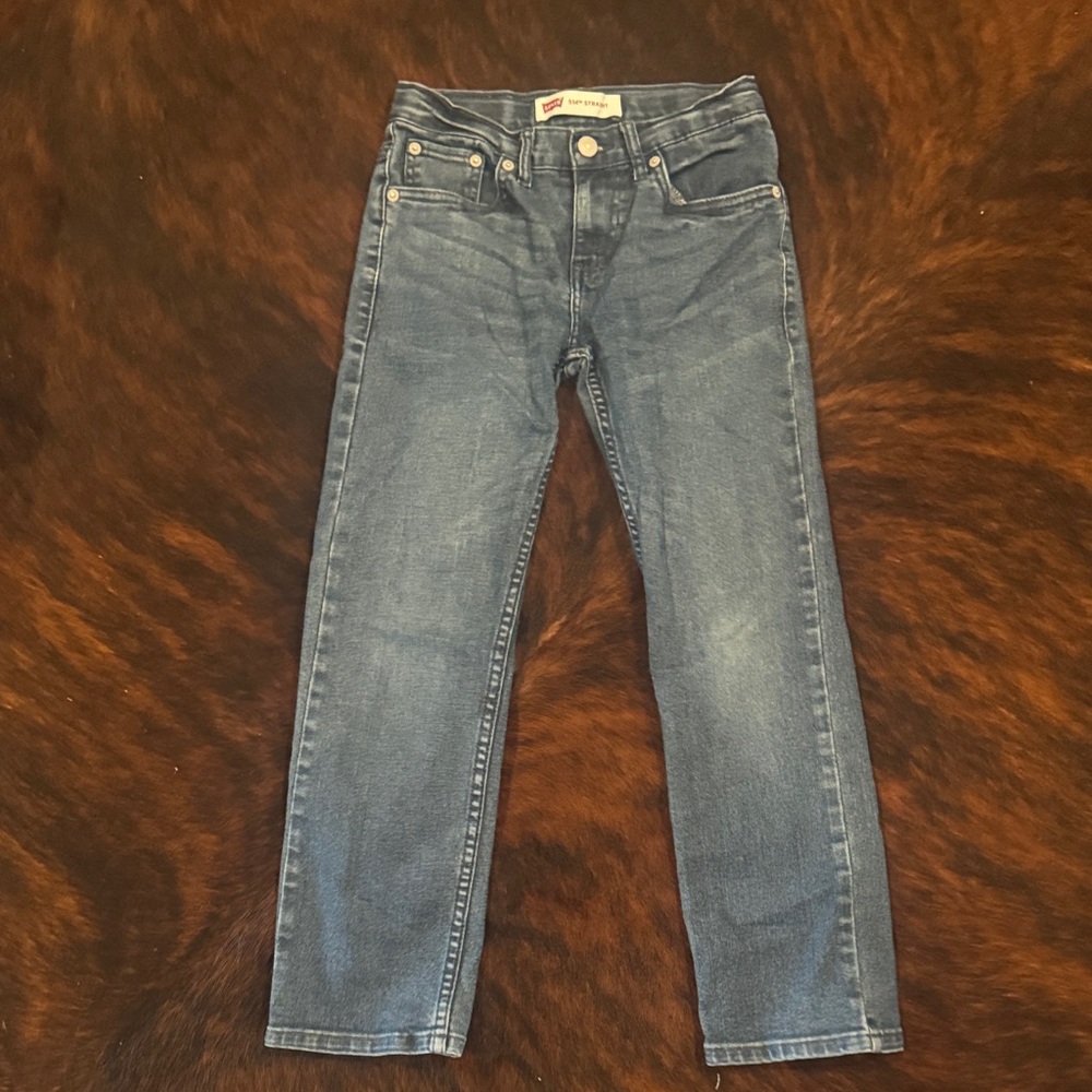 Boys Levi’s 514  Blue Jeans, Winter,Fall Boys Clothing, Dark Boys Jeans
